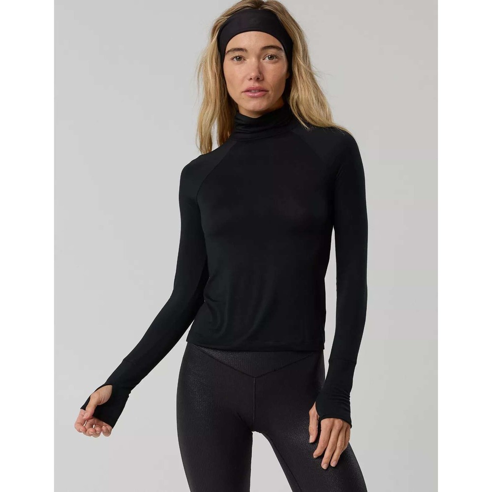 OFFLINE By Aerie Thumbs Up Long Sleeve Turtleneck Shirt‎